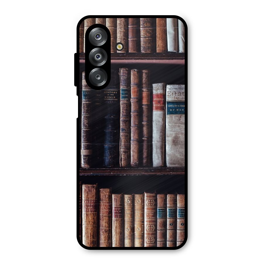 Library Love Metal Back Case for Galaxy A26