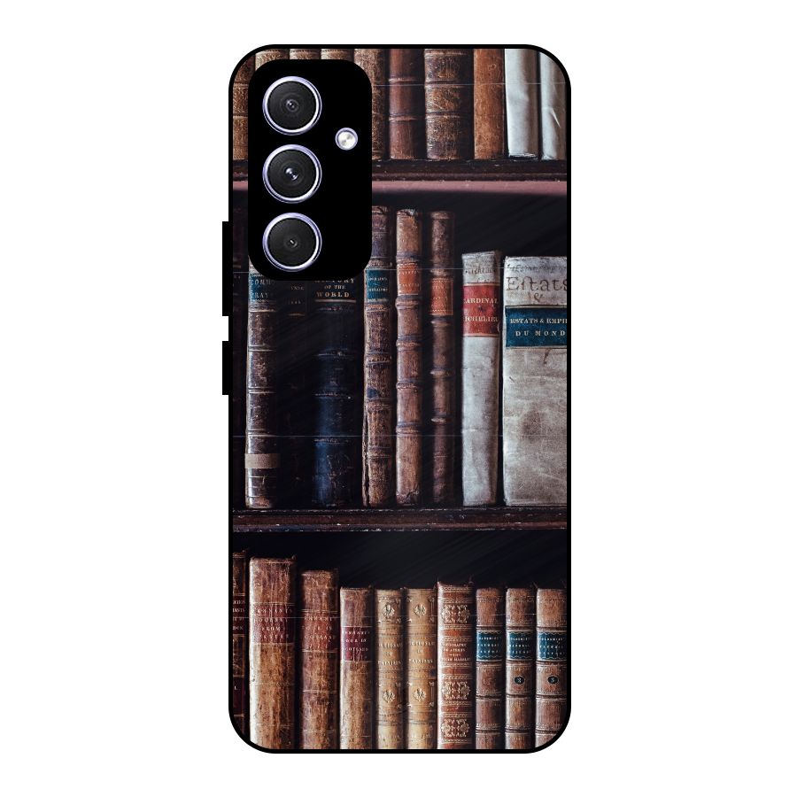 Library Love Metal Back Case for Galaxy A54