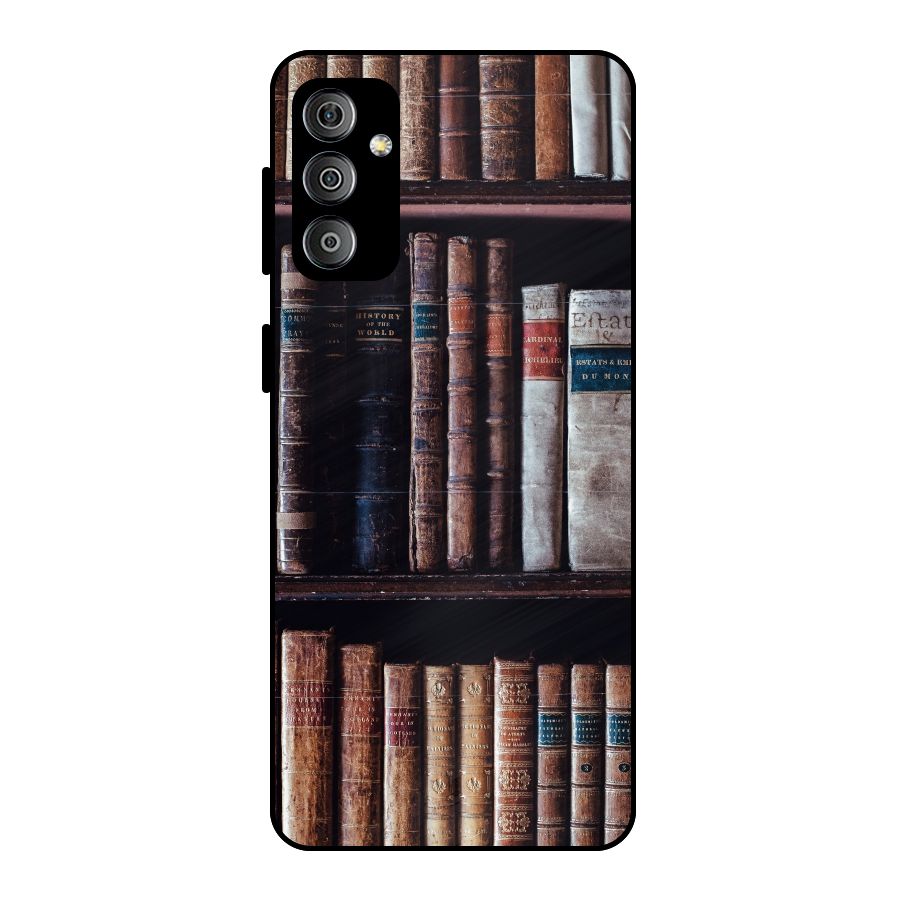 Library Love Metal Back Case for Galaxy F23