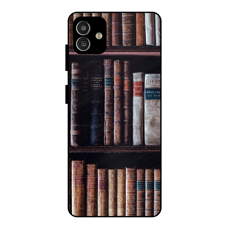Library Love Metal Back Case for Galaxy M13 5G