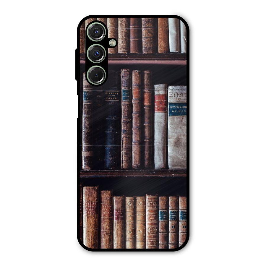 Library Love Metal Back Case for Galaxy M34
