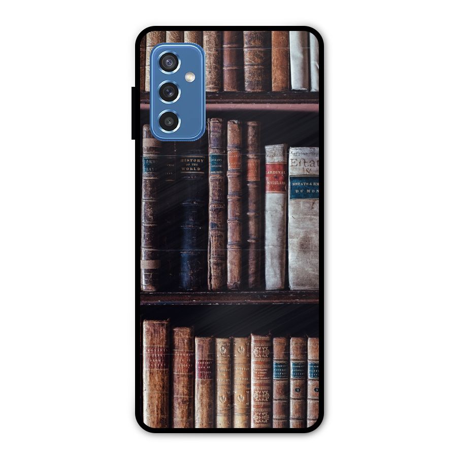 Library Love Metal Back Case for Galaxy M52 5G