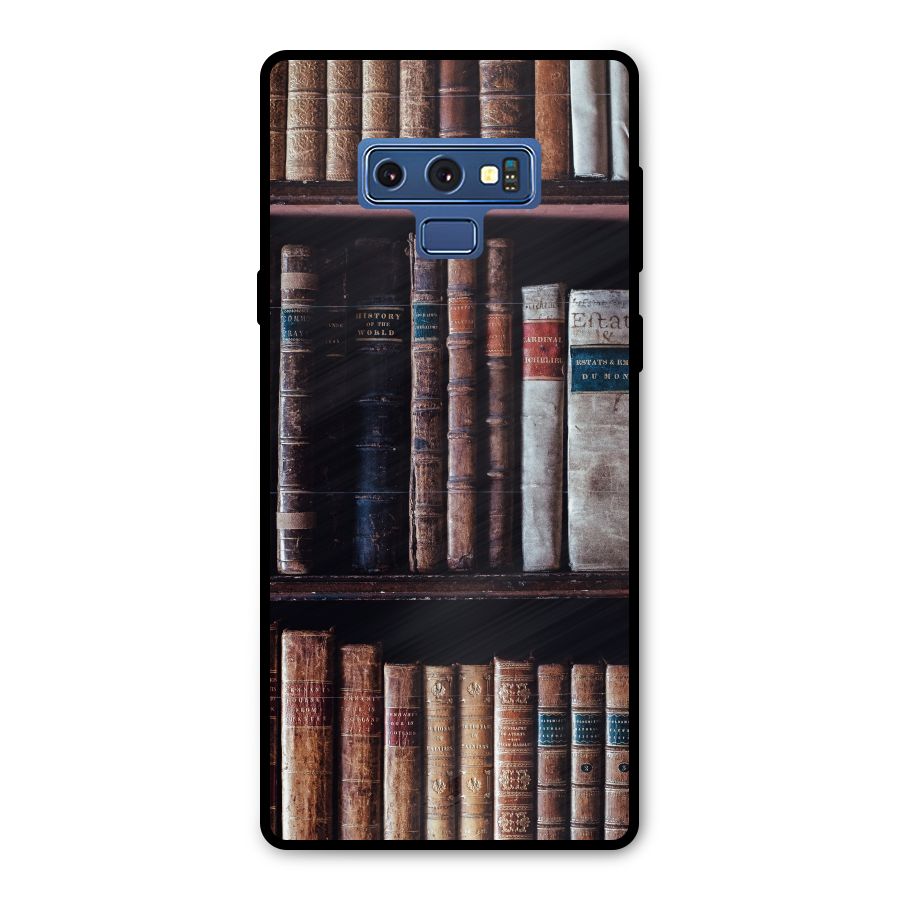 Library Love Metal Back Case for Galaxy Note 9