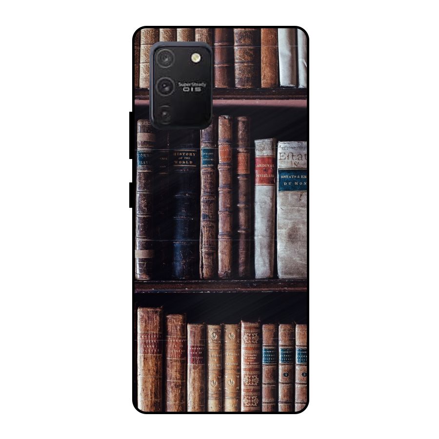 Library Love Metal Back Case for Galaxy S10 Lite