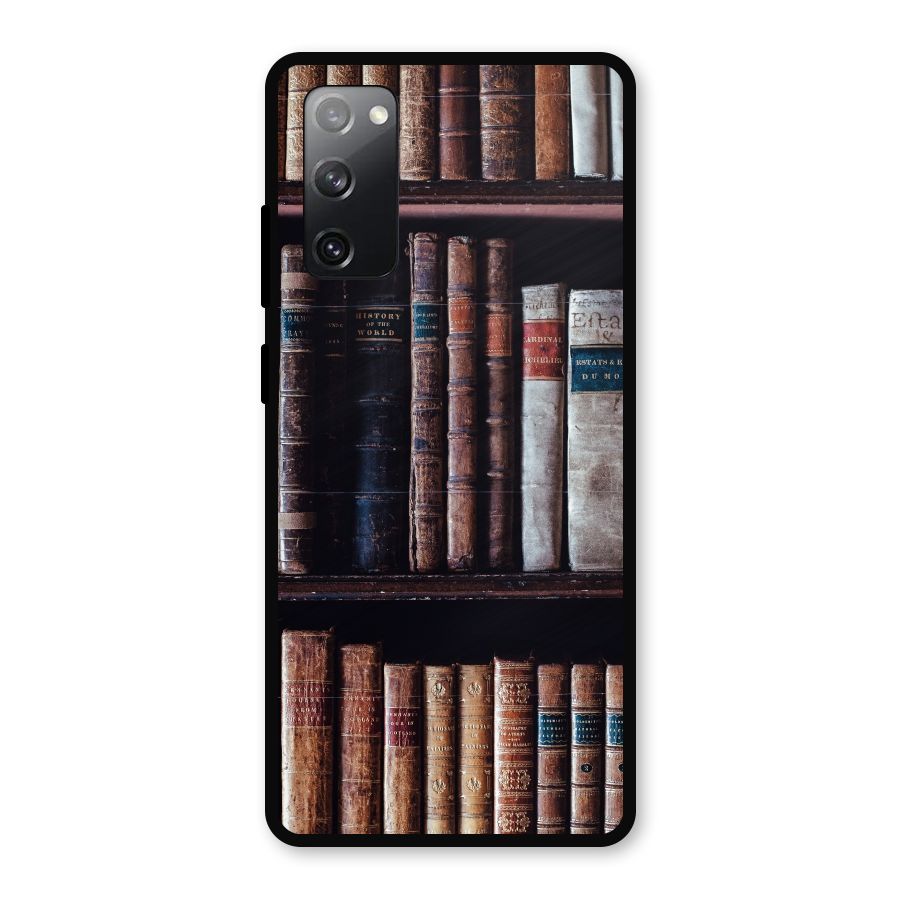 Library Love Metal Back Case for Galaxy S20 FE 5G