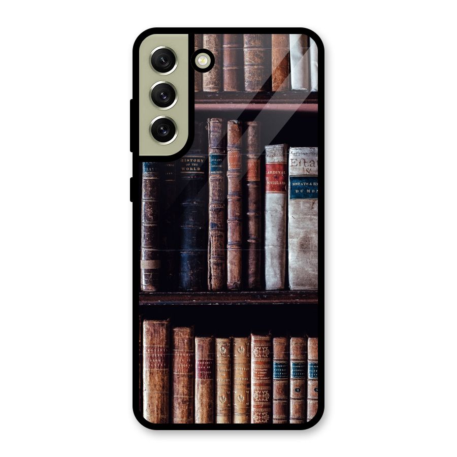 Library Love Metal Back Case for Galaxy S21 FE 5G (2023)