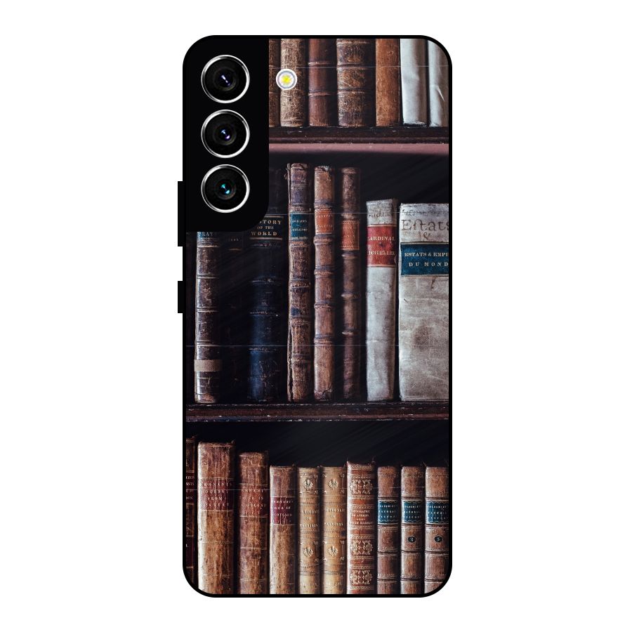 Library Love Metal Back Case for Galaxy S22 5G