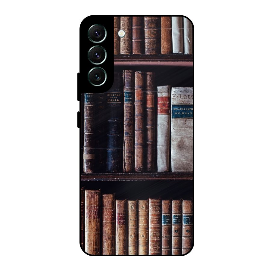 Library Love Metal Back Case for Galaxy S22 Plus 5G