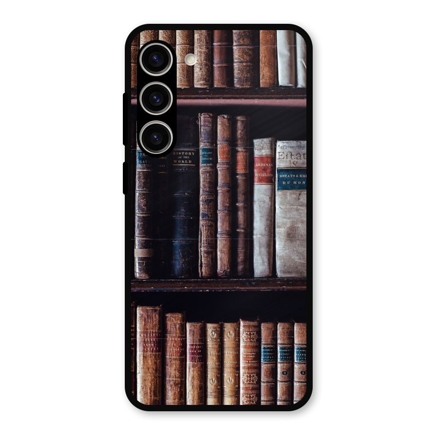 Library Love Metal Back Case for Galaxy S23 Plus