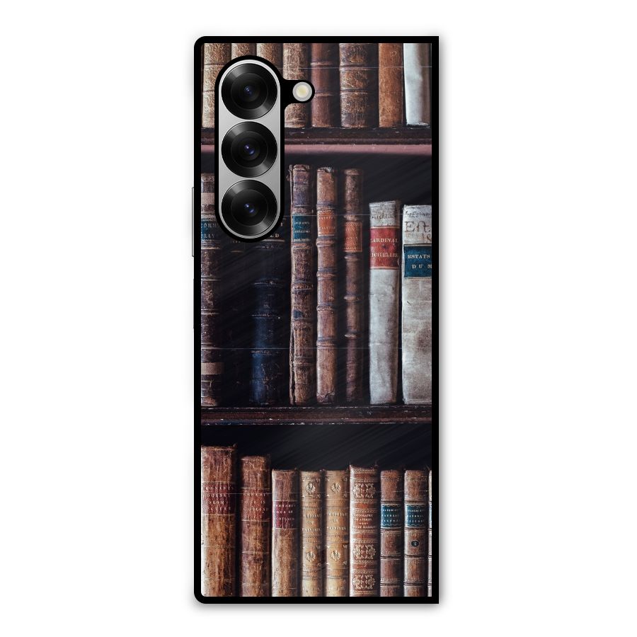 Library Love Metal Back Case for Galaxy Z Fold6