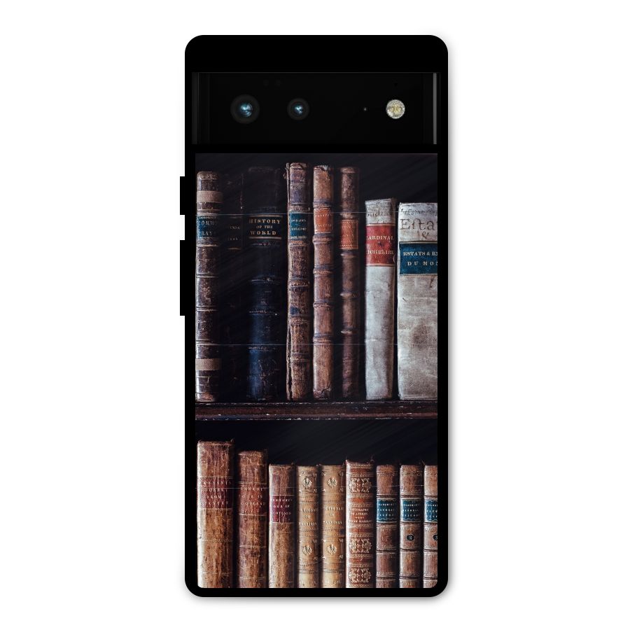 Library Love Metal Back Case for Google Pixel 6