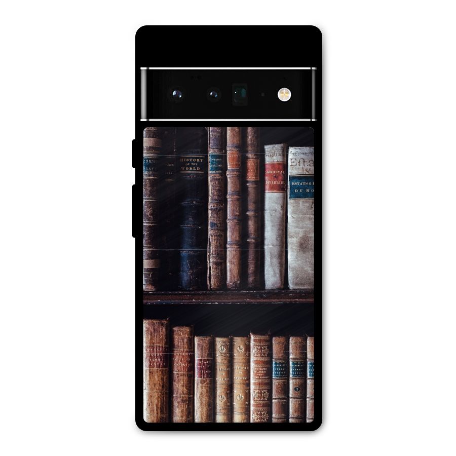 Library Love Metal Back Case for Google Pixel 6 Pro