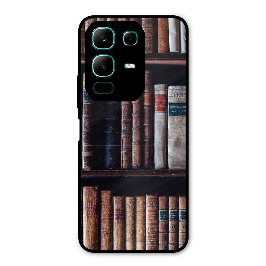 Library Love Metal Back Case for Infinix Note 50x