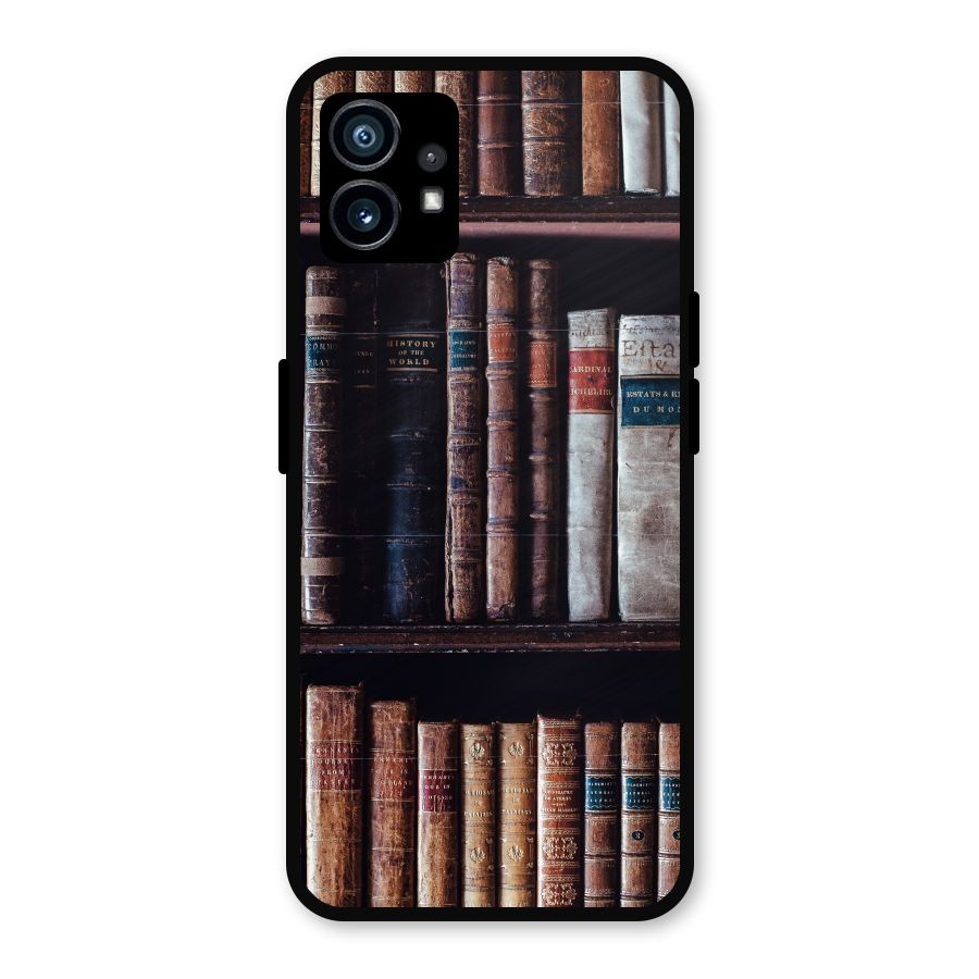 Library Love Metal Back Case for Nothing Phone 1