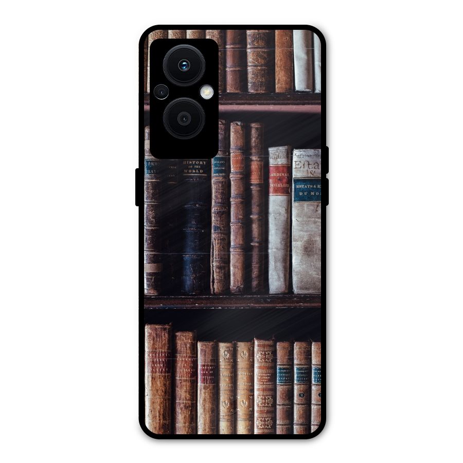 Library Love Metal Back Case for Oppo F21s Pro 5G