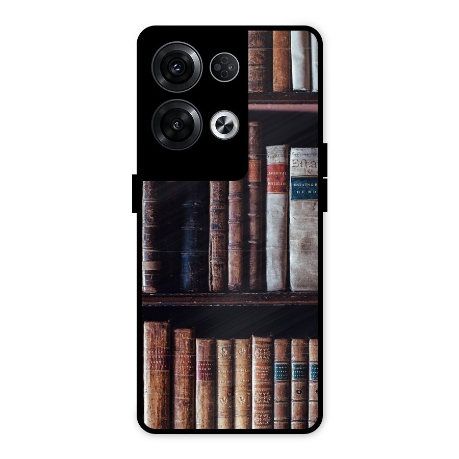 Library Love Metal Back Case for Oppo Reno8 Pro 5G