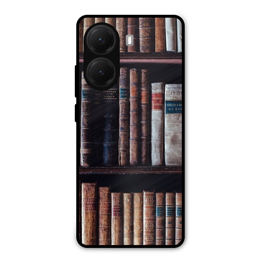 Library Love Metal Back Case for Poco X7 Pro