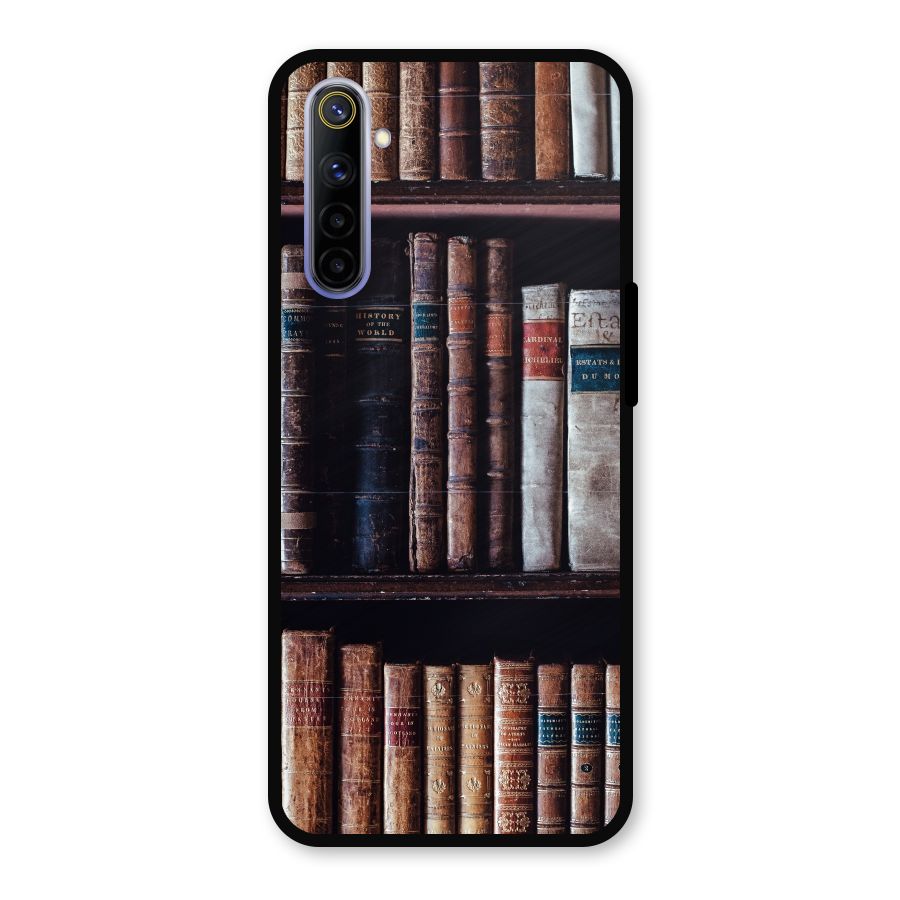 Library Love Metal Back Case for Realme 6