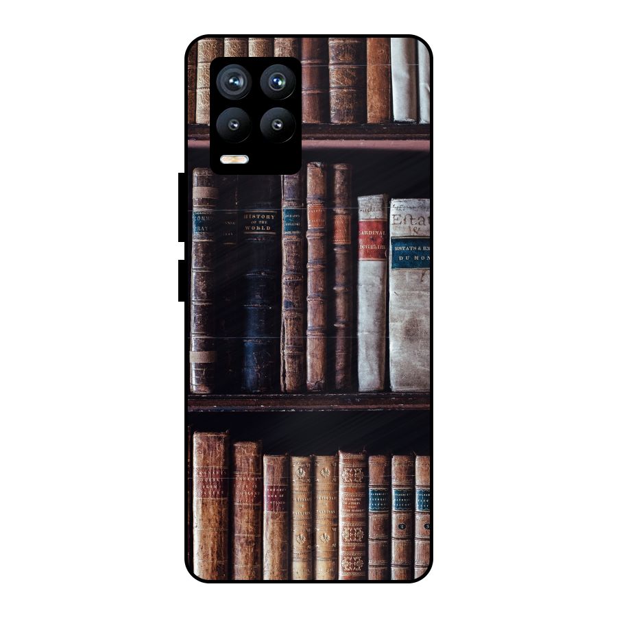 Library Love Metal Back Case for Realme 8