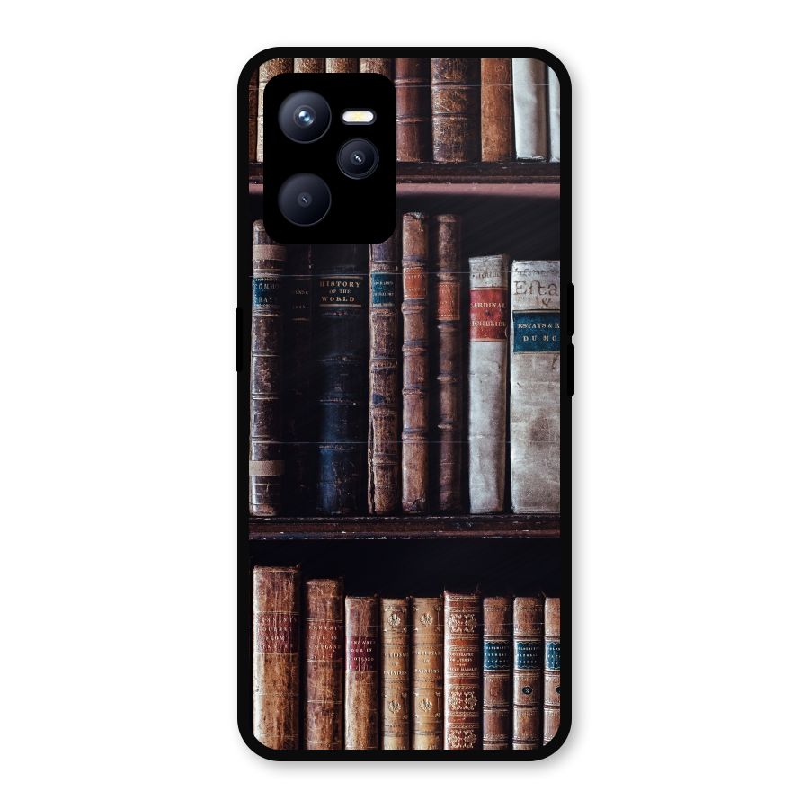 Library Love Metal Back Case for Realme C35