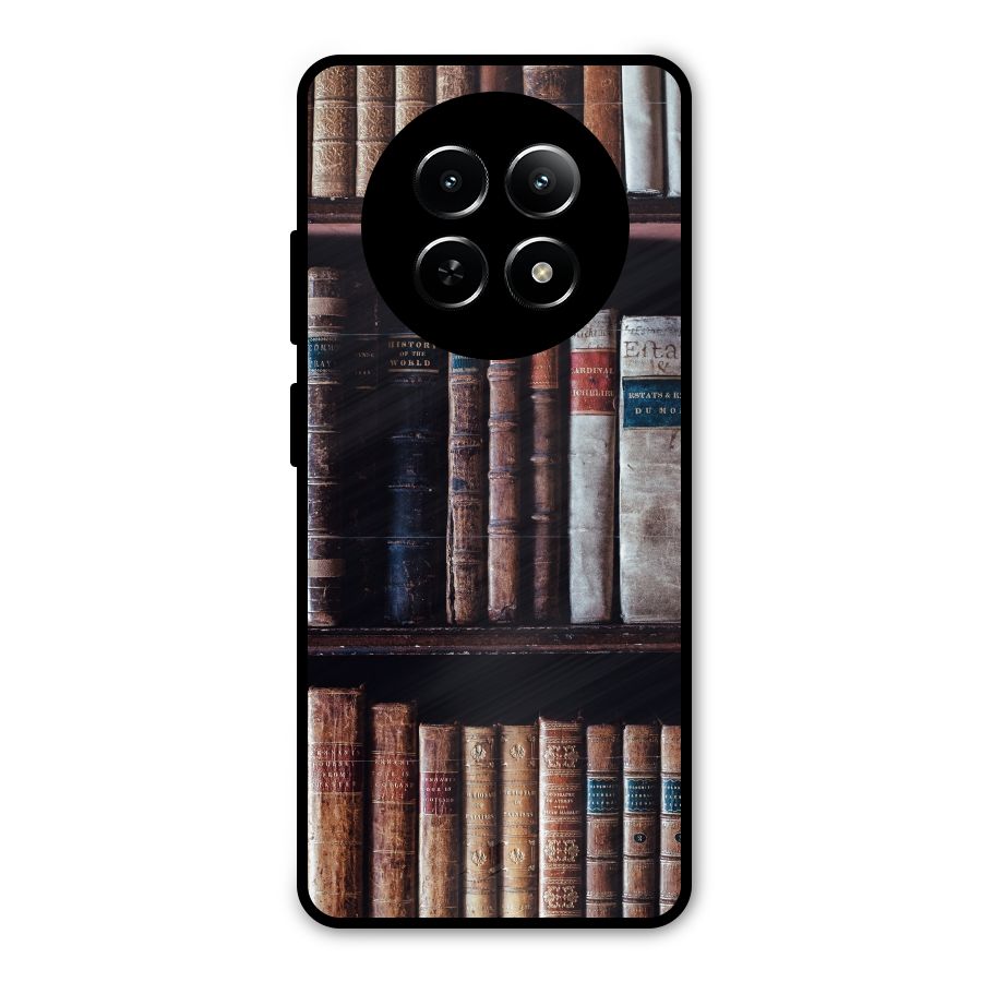 Library Love Metal Back Case for Realme Narzo 70x 5G