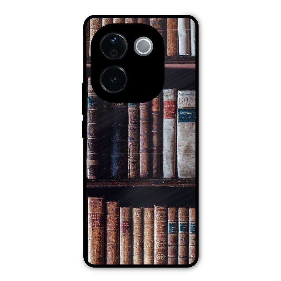 Library Love Metal Back Case for Vivo T3 Pro
