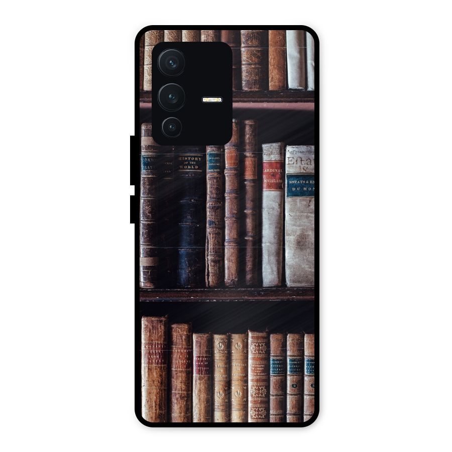 Library Love Metal Back Case for Vivo V23 5G