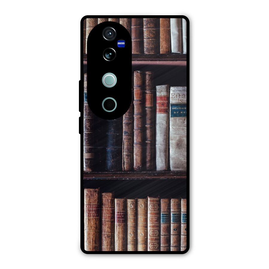 Library Love Metal Back Case for Vivo V40 Pro