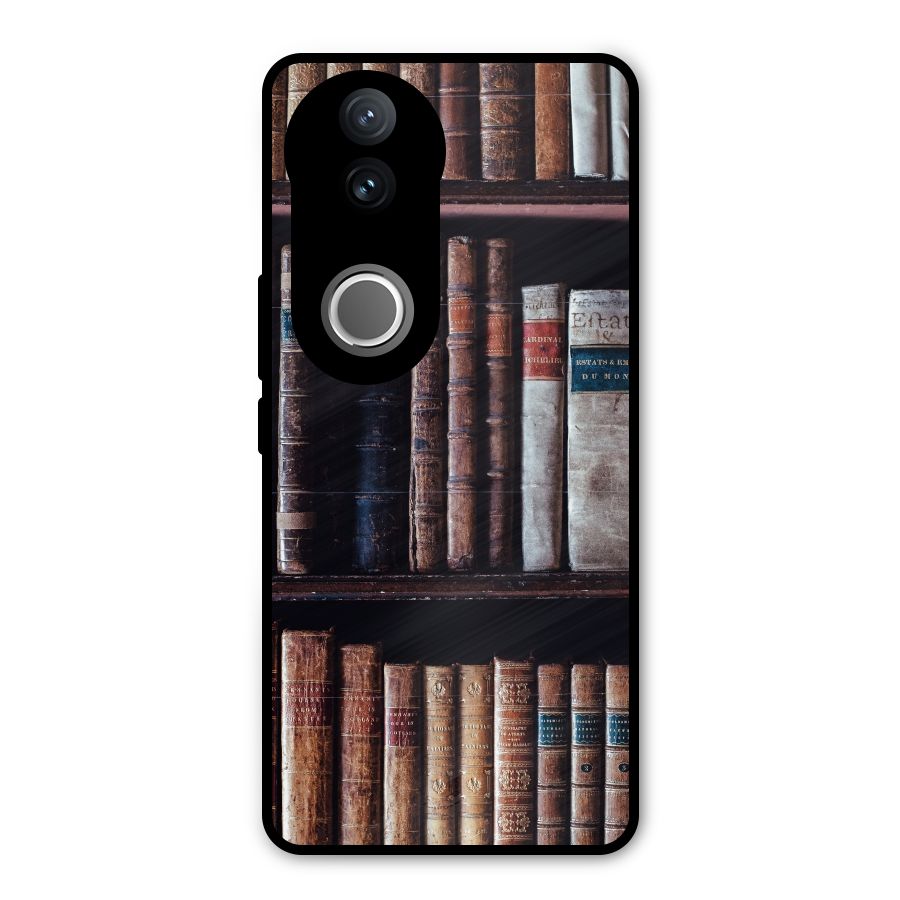 Library Love Metal Back Case for Vivo V50e