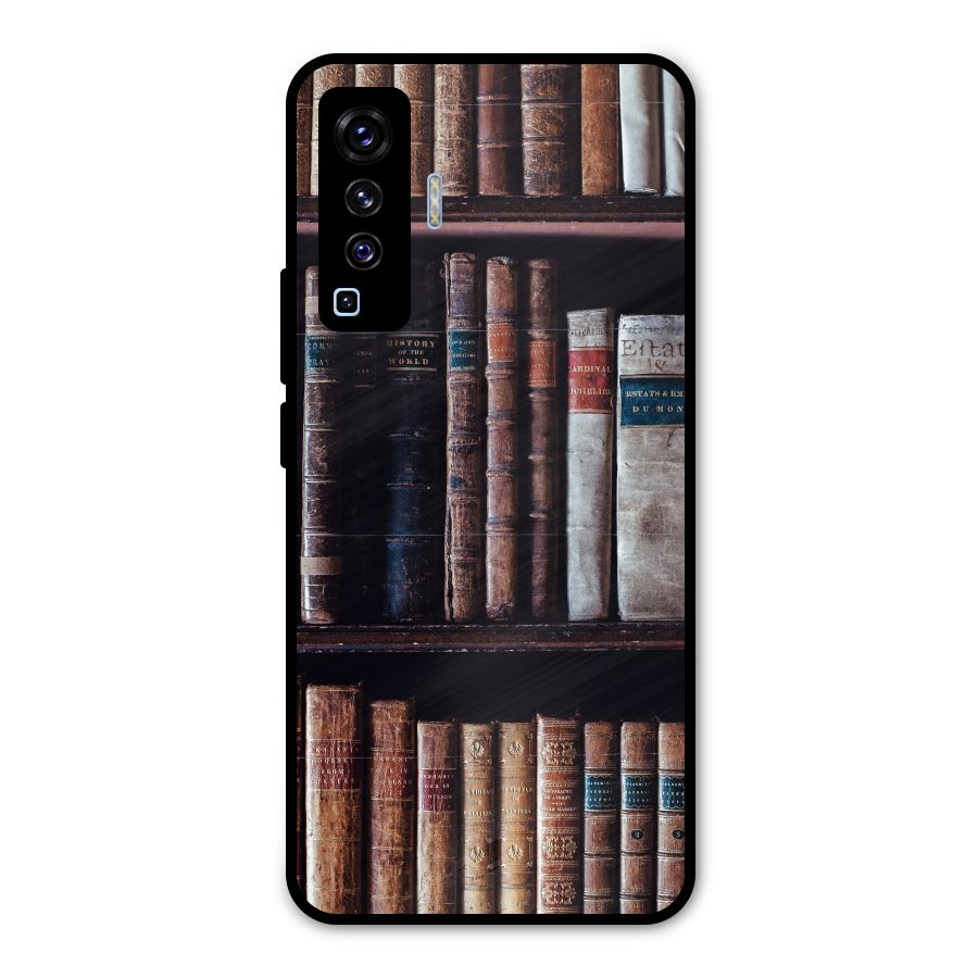 Library Love Metal Back Case for Vivo X50
