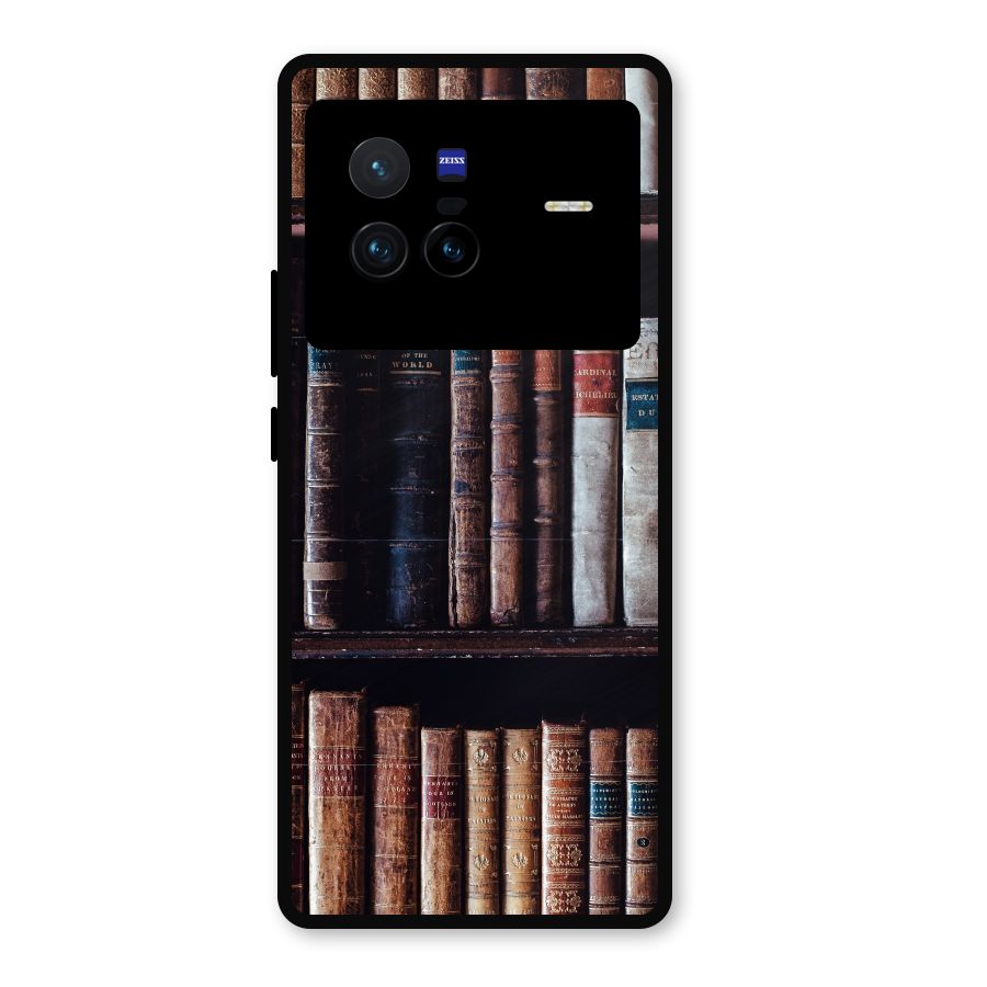 Library Love Metal Back Case for Vivo X80