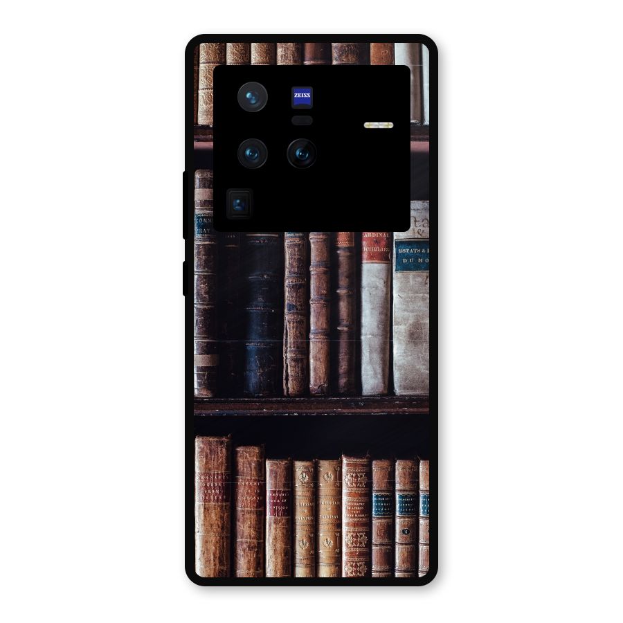 Library Love Metal Back Case for Vivo X80 Pro