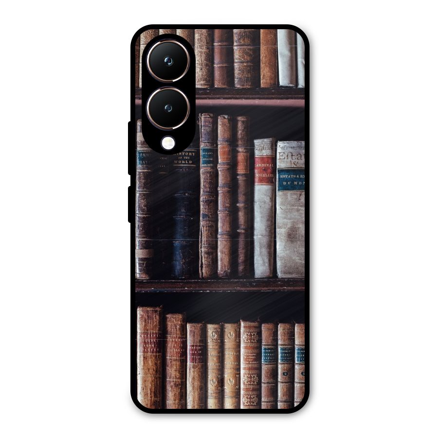 Library Love Metal Back Case for Vivo Y28