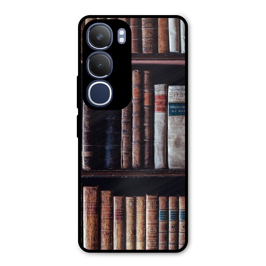 Library Love Metal Back Case for Vivo Y29