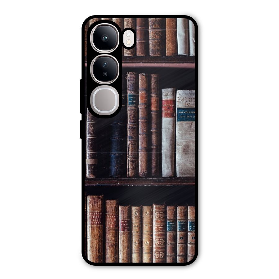 Library Love Metal Back Case for Vivo Y300