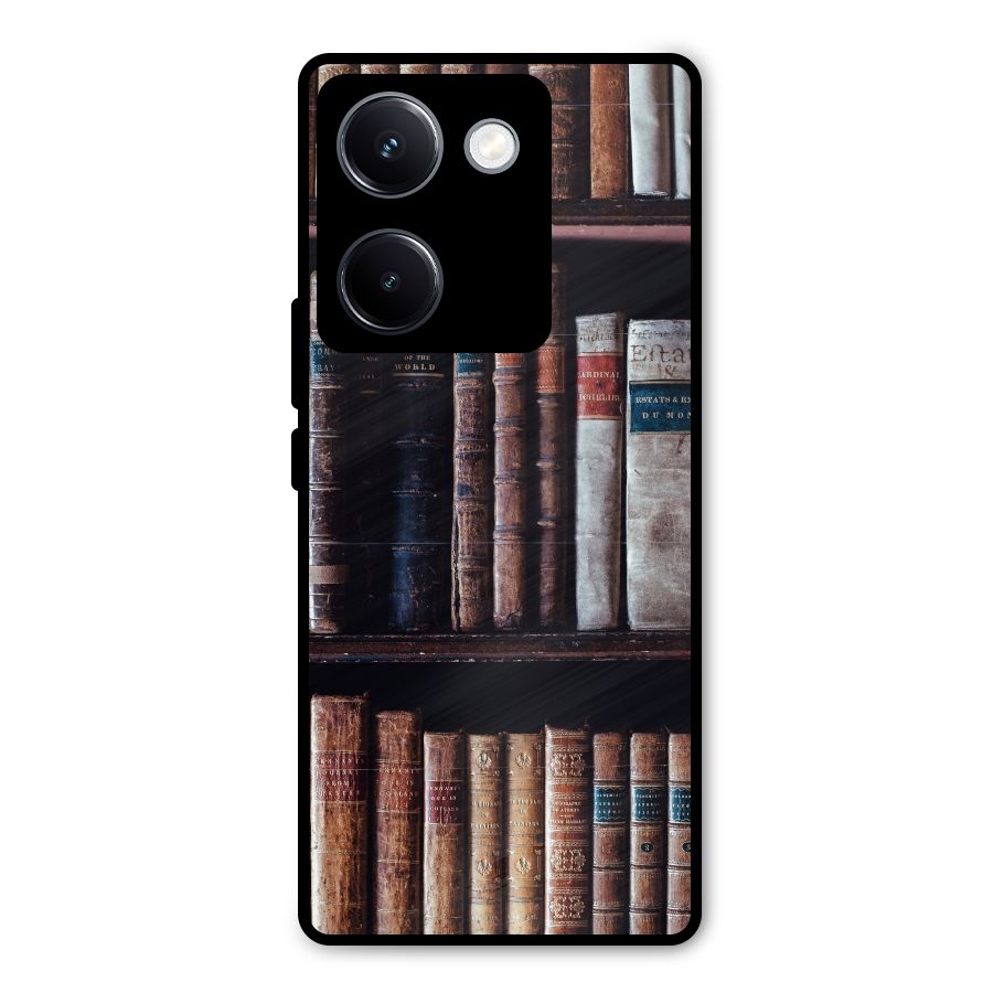 Library Love Metal Back Case for Vivo Y300 Plus