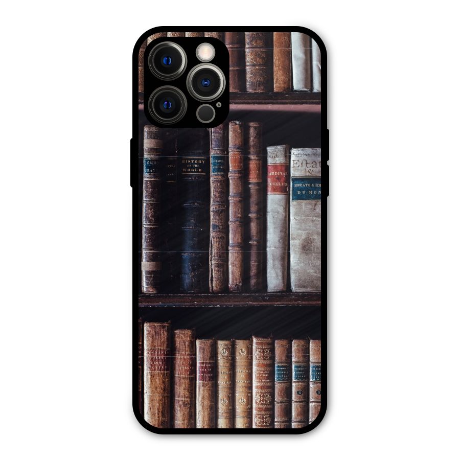 Library Love Metal Back Case for iPhone 12 Pro Max
