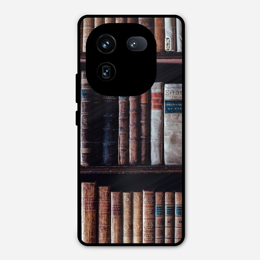 Library Love Metal Back Case for iQOO 12