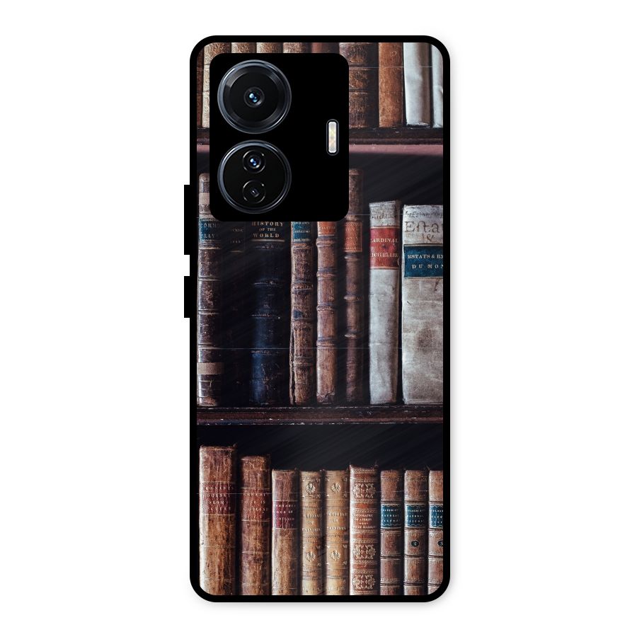 Library Love Metal Back Case for iQOO Z6