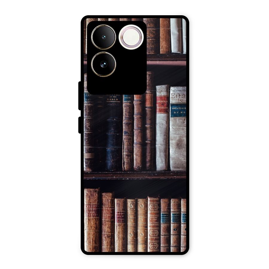Library Love Metal Back Case for iQOO Z7 Pro