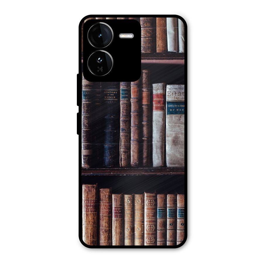 Library Love Metal Back Case for iQOO Z9