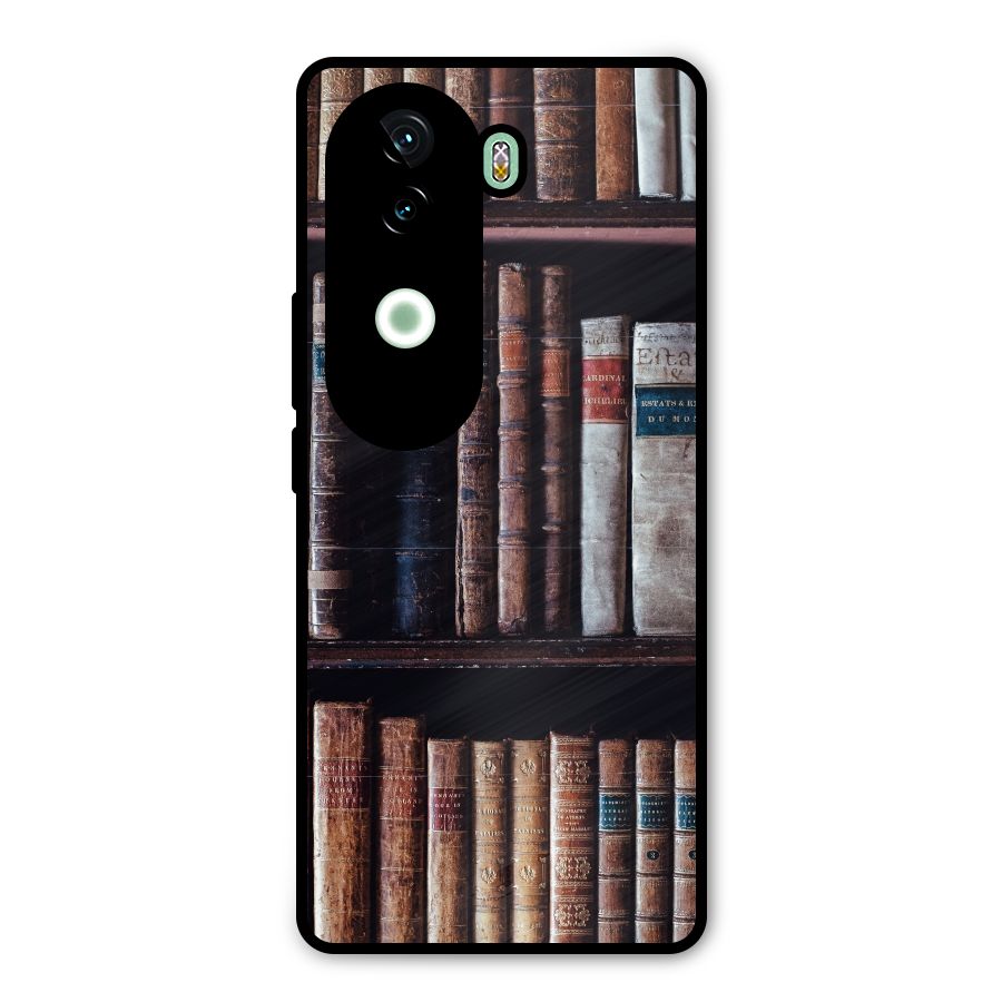 Library Love Metal Back Case for iQOO Z9s
