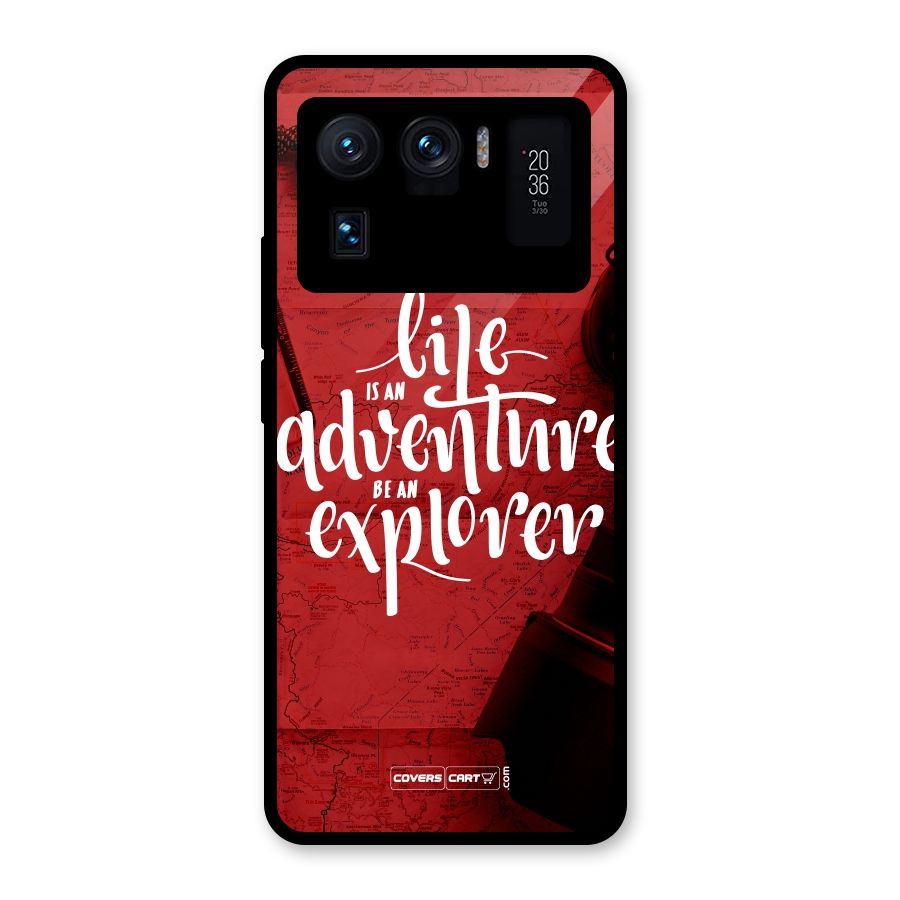 Life Adventure Explorer Glass Back Case for Mi 11 Ultra