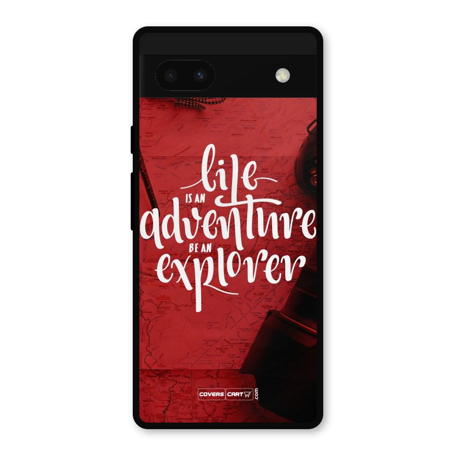 Life Adventure Explorer Metal Back Case for Google Pixel 6a