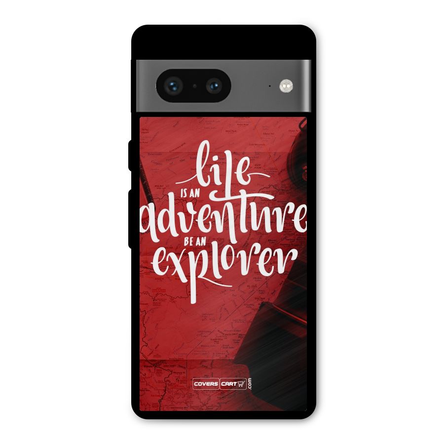 Life Adventure Explorer Metal Back Case for Google Pixel 7