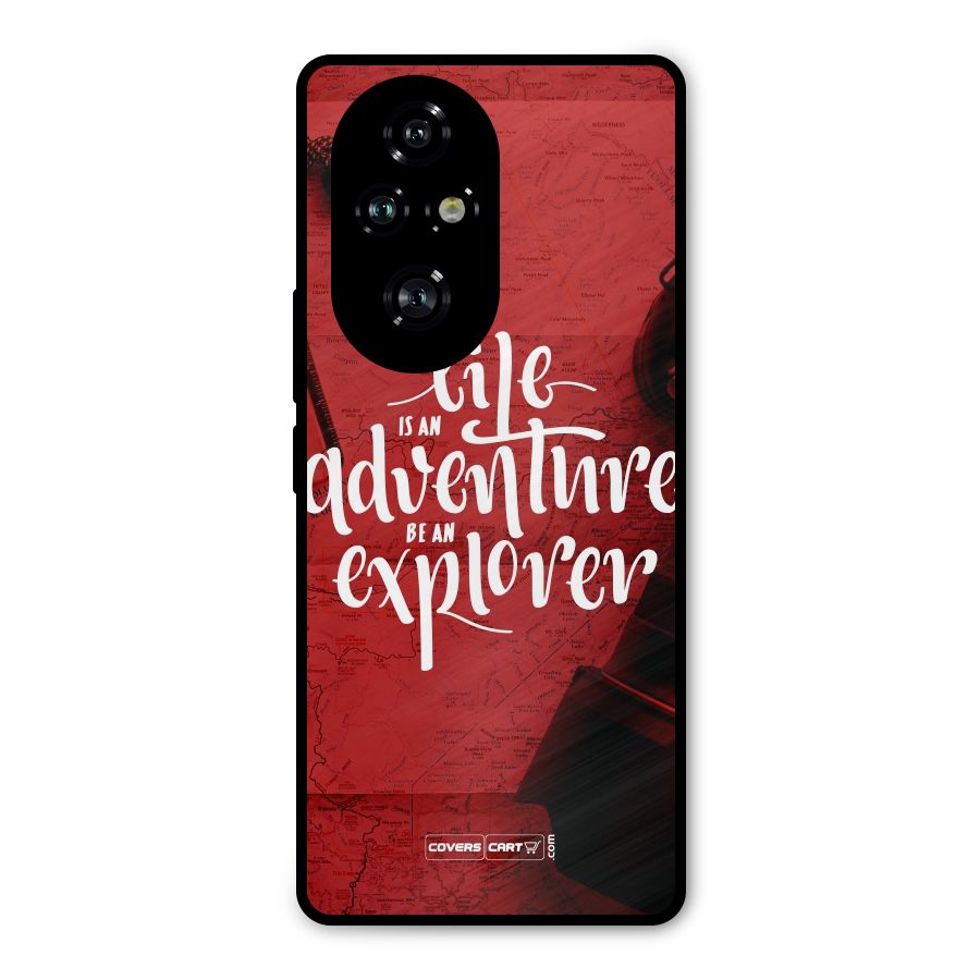 Life Adventure Explorer Metal Back Case for Honor 200 Pro