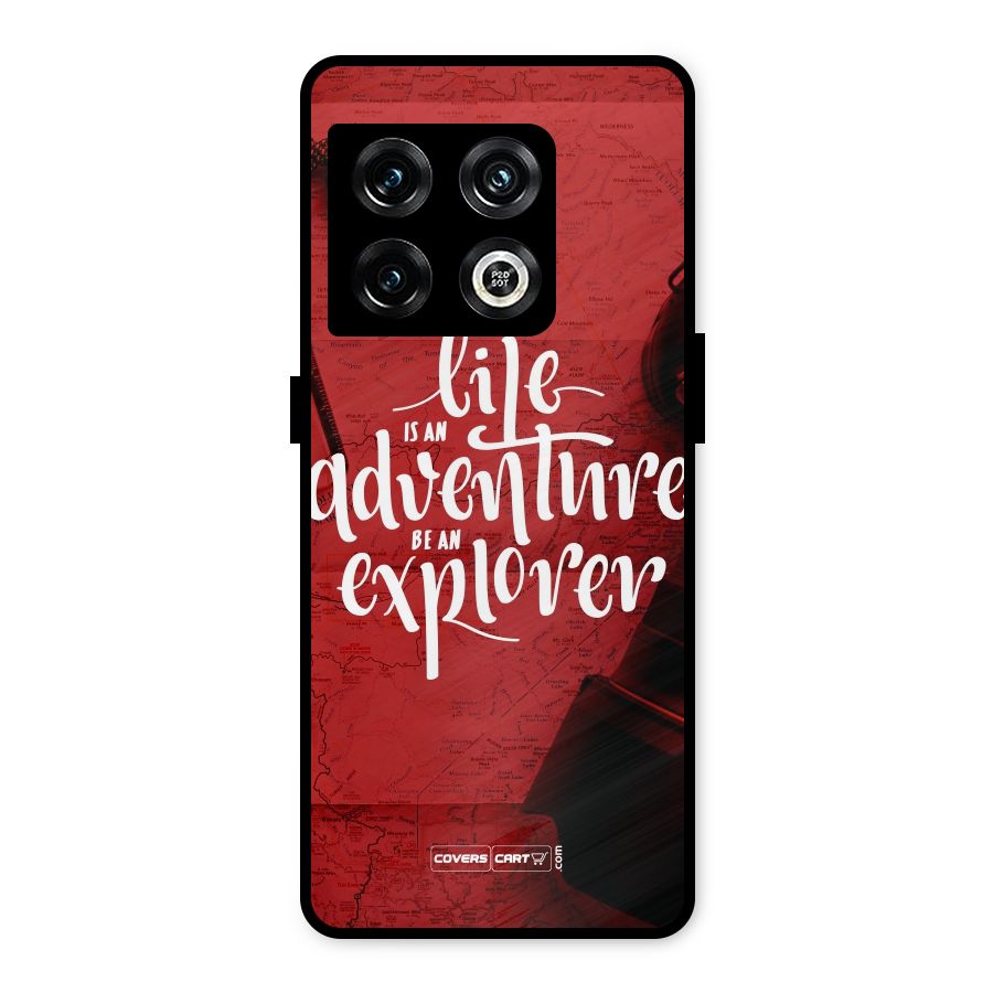 Life Adventure Explorer Metal Back Case for OnePlus 10 Pro 5G