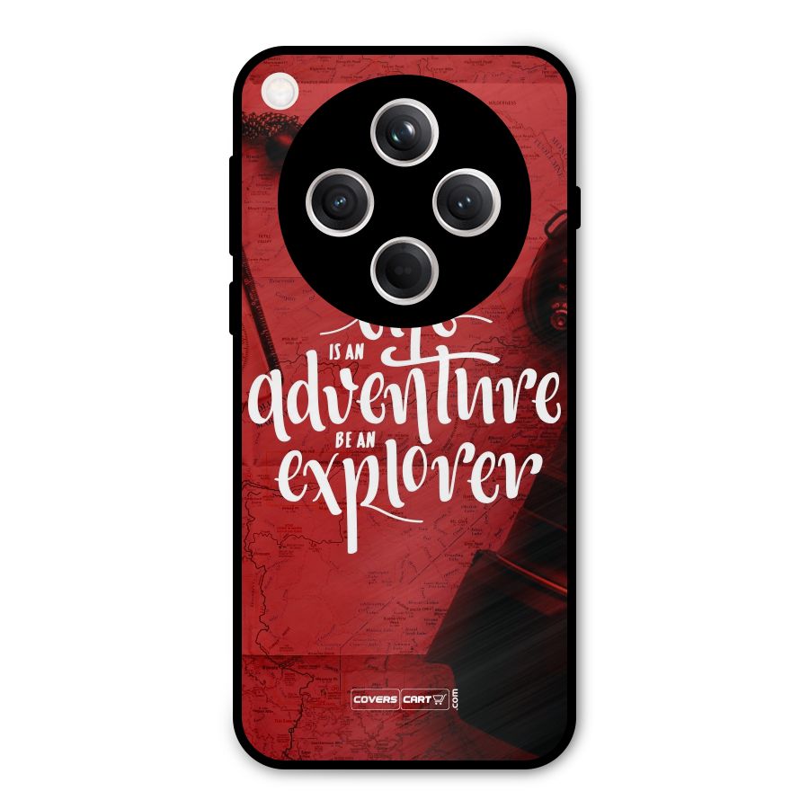 Life Adventure Explorer Metal Back Case for Oppo Find X8