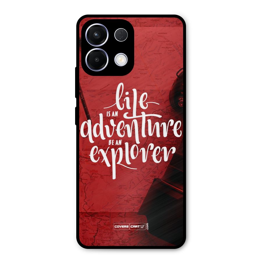 Life Adventure Explorer Metal Back Case for Oppo K13