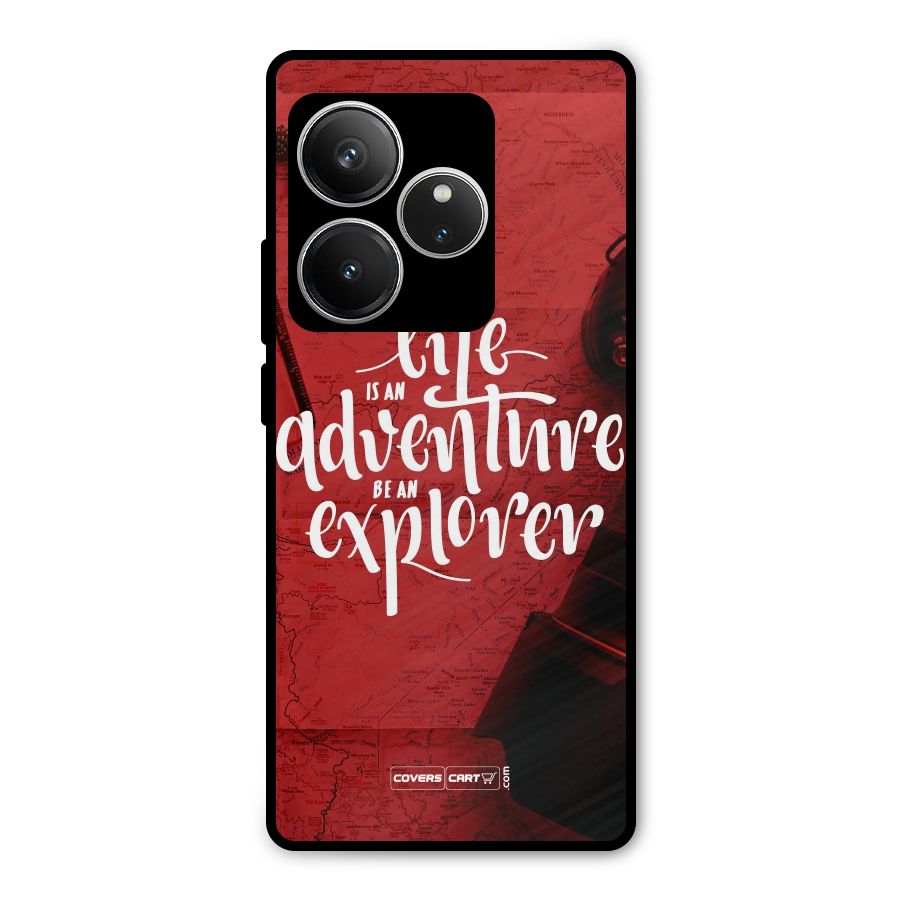 Life Adventure Explorer Metal Back Case for Realme GT 6